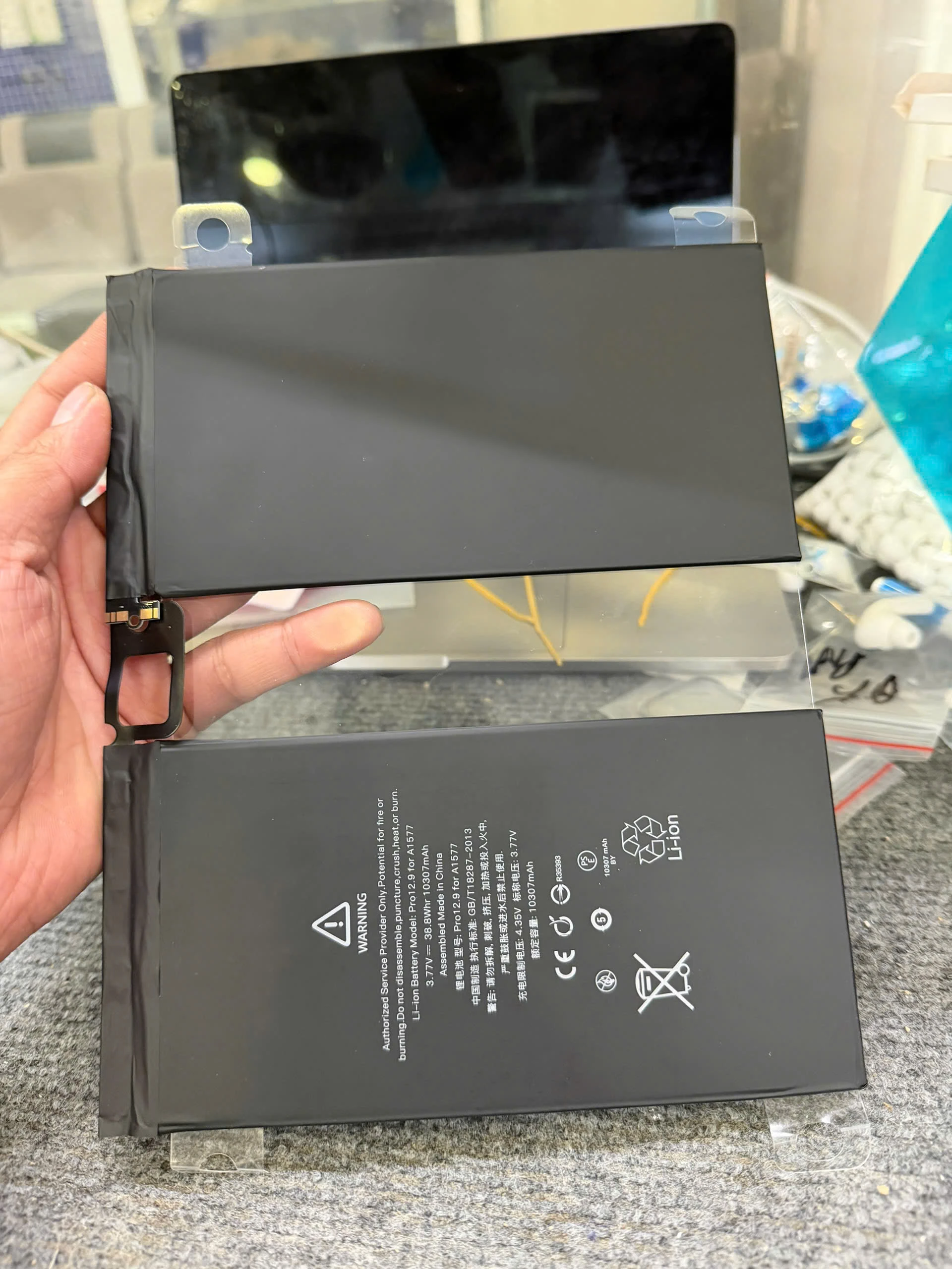 📌 Pin iPad Pro 12.9 inch 2015 (Model A1584, A1652) – Dung lượng 10307mAh, thay thế ổn định